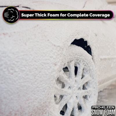 Pro-Kleen Snow Foam - Produces Thick Foam to Remove Dirt, Grime, Grease and More 20L Bubblegum