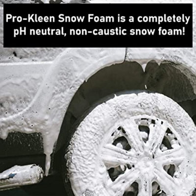 Pro-Kleen Snow Foam - Produces Thick Foam to Remove Dirt, Grime, Grease and More 5L Bubblegum