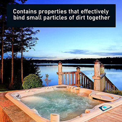 Pro-Kleen Spa Clarifier for Pools and Hot Tubs- Achieve Brilliant, Sparkling Water-Improves Filter Performance & Efficiency 20L