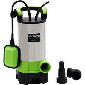 Pro-Kleen Submersible Water Pump 1100w Electric for Clean or Dirty Water with Float Switch
