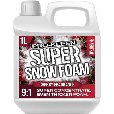 Pro-Kleen Super Snow Foam Car Shampoo 1L Cherry