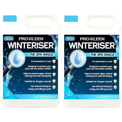 Pro-Kleen Swimming Pool Algaecide Winteriser Chemical (10 Litres)