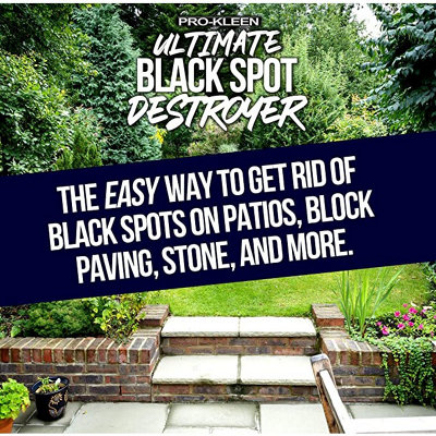 Pro-Kleen Ultimate Black Spot Remover and Destroyer for Patios Stone Block Paving Indian Sandstone and more 10L - 7