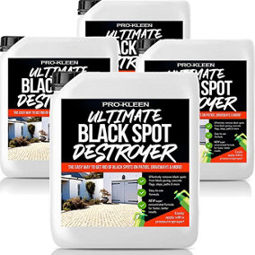 Pro-Kleen Ultimate Black Spot Remover and Destroyer for Patios Stone Block Paving Indian Sandstone and more 20L