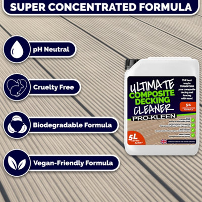 Pro-Kleen Ultimate Composite Decking Cleaner 15L