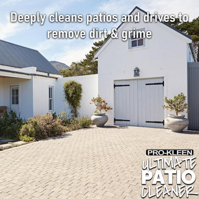 Pro-Kleen Ultimate Patio Cleaner - Deeply Cleans Patios & Drives to Remove Dirt & Grime 10L - 4