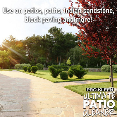 Pro-Kleen Ultimate Patio Cleaner - Deeply Cleans Patios & Drives to Remove Dirt & Grime 10L - 7