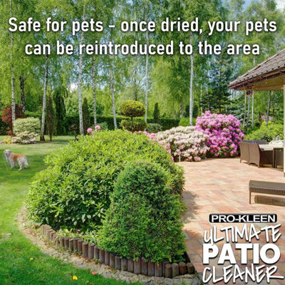 Pro-Kleen Ultimate Patio Cleaner - Deeply Cleans Patios & Drives to Remove Dirt & Grime 15L - 3
