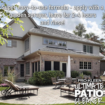 Pro-Kleen Ultimate Patio Cleaner - Deeply Cleans Patios & Drives to Remove Dirt & Grime 15L - 6