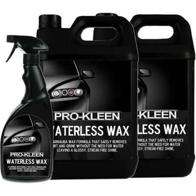 Pro-Kleen Wash & Wax Shampoo with Carnauba Wax 2x 5L+750ml - pH Neutral Professional Car Wash Shampoo