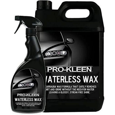 Pro-Kleen Wash & Wax Shampoo with Carnauba Wax 5L+750ml - pH Neutral Professional Car Wash Shampoo