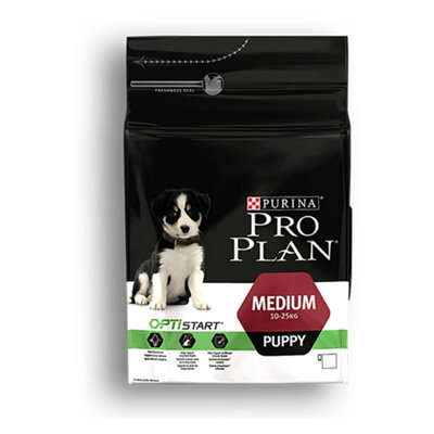 Pro Plan Dog Puppy Optistart Medium Breed Chicken Dog Food 12kg