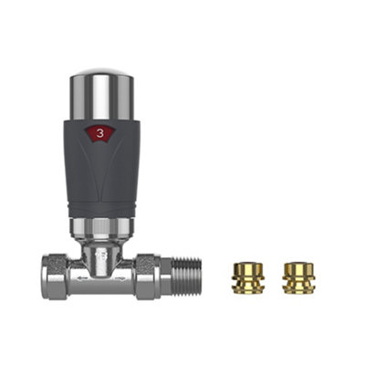 Pro Plus Straight Trv 8/10/15mm - Anthracite