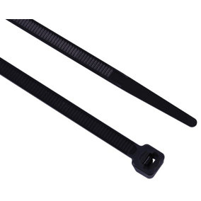 PRO POWER - Cable Ties Black 500mm x 7.5mm 100 Pack