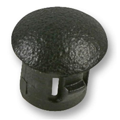 PRO POWER - Domed Blanking Plugs Black 6.40mm 100 Pack