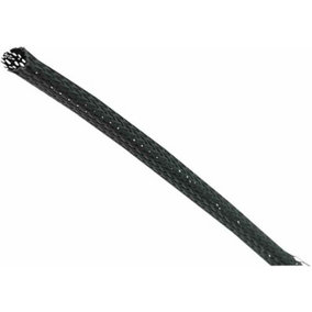 PRO POWER - Expandable Braided Sleeving Black 12-24mm 50m Reel