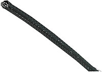 PRO POWER - Expandable Braided Sleeving Black 15-27mm 50m Reel