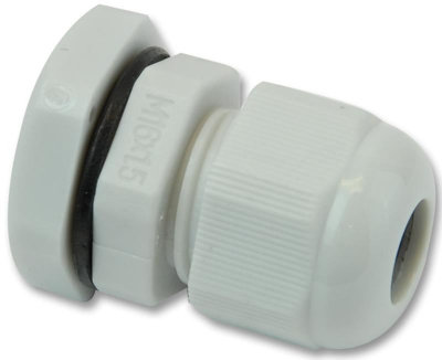 PRO POWER - Nylon Cable Gland M16 10mm Grey 100 Pack