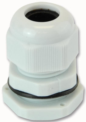 PRO POWER - Nylon Cable Gland M20 12mm Grey