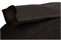 PRO POWER - Polyester Braided Sleeve, Internal Dia. 25mm, 25m, Black