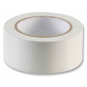 PRO POWER - PVC Hazard / Floor Marking Tape, White 50mm x 33m