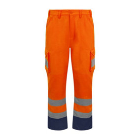 PRO RTX High Visibility Mens Cargo Trousers