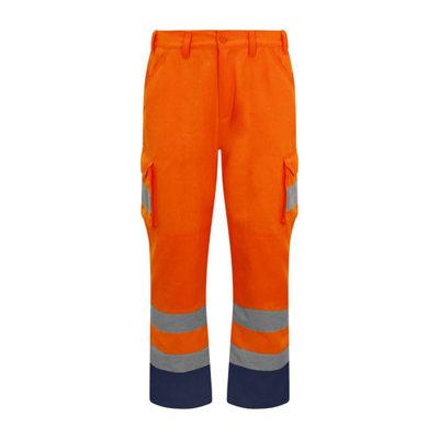 PRO RTX High Visibility Mens Cargo Trousers