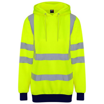 Mens hi vis outlet hoodie