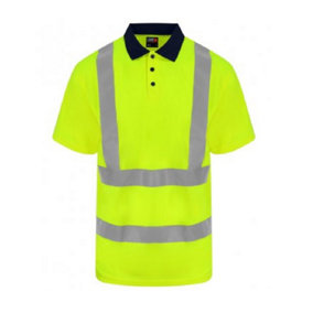 PRO RTX Mens High Visibility Polo Shirt