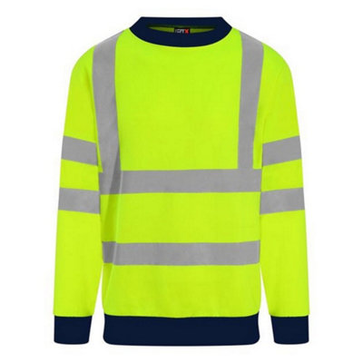 PRO RTX Mens High Visibility Sweatshirt