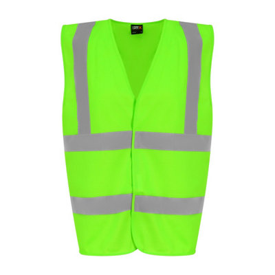 Lime green hi hot sale vis vests