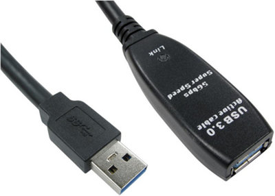 PRO SIGNAL - 10m USB 3.0 Active Extension Lead