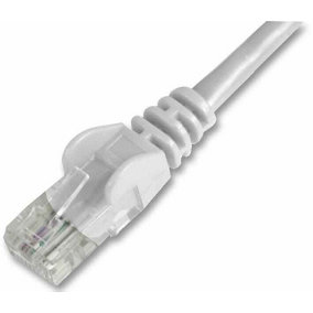 PRO SIGNAL - 10m White Cat5e Snagless UTP Ethernet Patch Lead