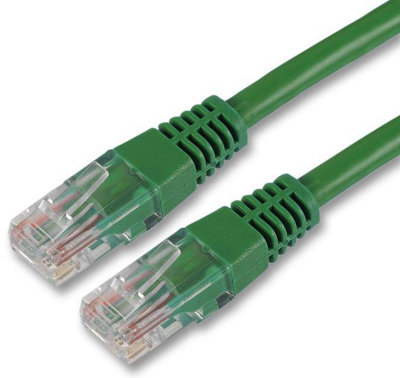 PRO SIGNAL - 1m Green Cat5e Ethernet Patch Lead