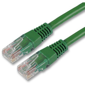 PRO SIGNAL - 1m Green Cat5e Ethernet Patch Lead