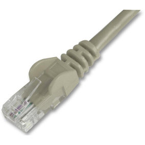 PRO SIGNAL - 20m Grey Cat5e Snagless UTP Ethernet Patch Lead