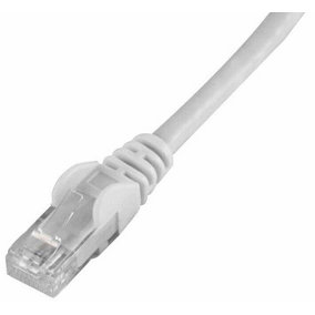 PRO SIGNAL - 20m White Cat6 Snagless UTP Ethernet Patch Lead