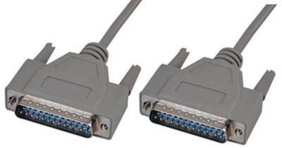 PRO SIGNAL 25 Pin D-Sub Male to Male Data Parallel Transfer Lead 3m Laplink
