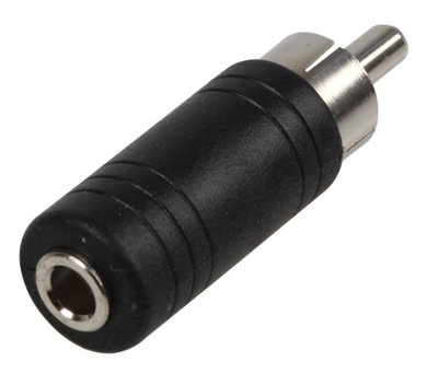 PRO SIGNAL - 3.5mm Stereo Socket To RCA Phono Plug Adaptor