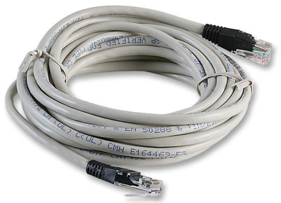 PRO SIGNAL - 5m Grey Cat5e Crossover Lead