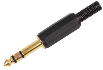 PRO SIGNAL - 6.35mm, 1/4" Stereo Jack Plug, Gold