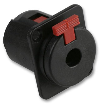 PRO SIGNAL - 6.35mm Jack Socket, Locking, Black