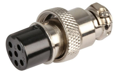PRO SIGNAL - 6-Pin Multi-Pole Connector Socket