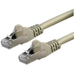 PRO SIGNAL - Cat6a LSOH SSTP RJ45 Ethernet Patch Lead, 0.2m Grey