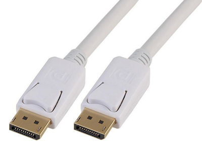 PRO SIGNAL - DisplayPort Male to Male Lead, 2m White