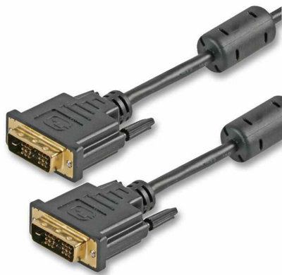 PRO SIGNAL - DVI-D Single Link Male to Male Lead, 10m Black