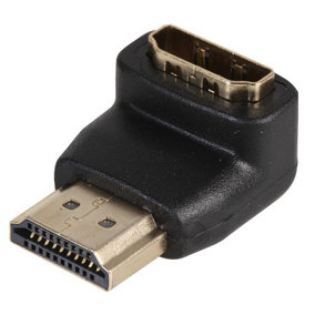 PRO SIGNAL - HDMI Adaptor, Socket to Plug, 90 Degree