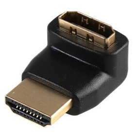 PRO SIGNAL - HDMI Plug to Socket Adaptors - 90 / 270 Degree