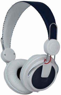 PRO SIGNAL - Hi-Fi Headphones with Stainless Steel Headband - White