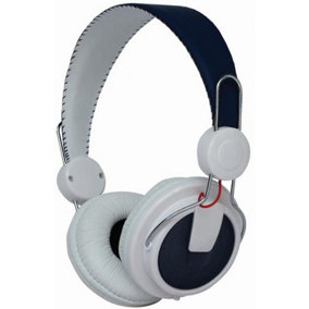 PRO SIGNAL - Hi-Fi Headphones with Stainless Steel Headband - White